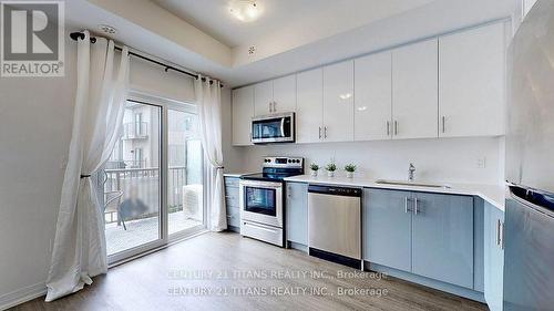 1016 - 2635 William Jackson Drive, Pickering, ON - Indoor Photo Showing Kitchen With Stainless Steel Kitchen With Upgraded Kitchen