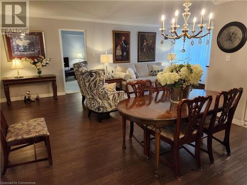 1415 Ghent Avenue Unit# 905, Burlington, ON - Indoor Photo Showing Dining Room