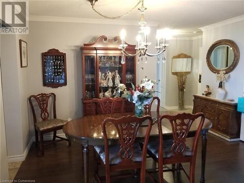 1415 Ghent Avenue Unit# 905, Burlington, ON - Indoor Photo Showing Dining Room