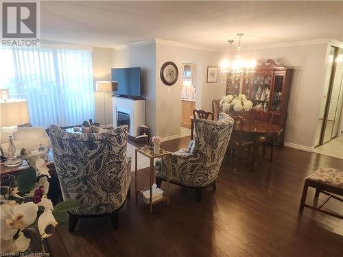 1415 Ghent Avenue Unit# 905, Burlington, ON - Indoor With Fireplace