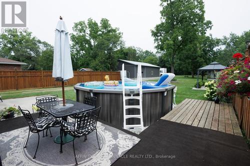 42 St David Street, Kawartha Lakes (Lindsay), ON - Outdoor With Deck Patio Veranda With Backyard