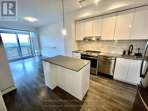 1307 - 2520 Eglinton Avenue W, Mississauga, ON - Indoor Photo Showing Kitchen