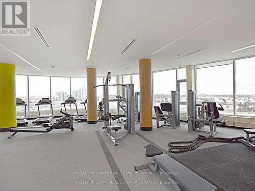 1307 - 2520 Eglinton Avenue W, Mississauga, ON - Indoor Photo Showing Gym Room