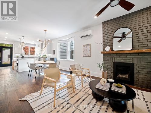 40 Fern Avenue, Toronto, ON - Indoor With Fireplace