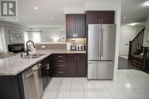 37 Nightingale Drive, Brantford, ON - Indoor Photo Showing Kitchen With Double Sink