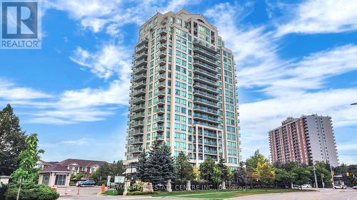 1604 - 1359 Rathburn Road E, Mississauga, ON - Outdoor With Balcony With Facade