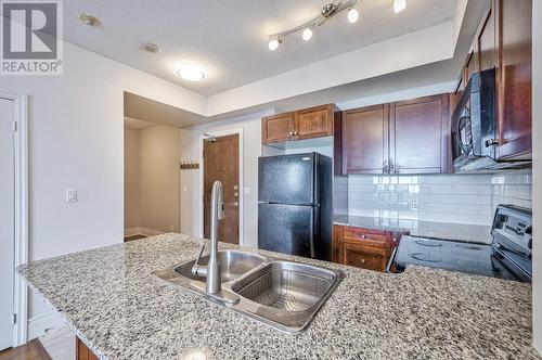 1604 - 1359 Rathburn Road E, Mississauga, ON - Indoor Photo Showing Kitchen With Double Sink