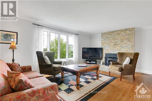 780 Caron Street, Prescott And Russell, ON - Indoor Photo Showing Living Room With Fireplace