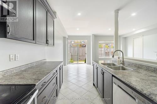 6 Dufay Road, Brampton, ON - Indoor Photo Showing Kitchen With Double Sink With Upgraded Kitchen