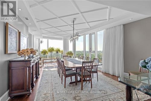 1801 - 1035 Bank Street, Ottawa, ON - Indoor Photo Showing Dining Room