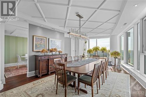 1801 - 1035 Bank Street, Ottawa, ON - Indoor Photo Showing Dining Room