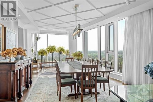 1801 - 1035 Bank Street, Ottawa, ON - Indoor Photo Showing Dining Room