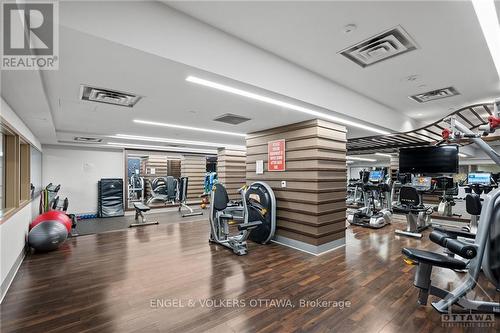 1801 - 1035 Bank Street, Ottawa, ON - Indoor Photo Showing Gym Room