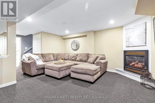 35 Poolton Crescent, Clarington, ON - Indoor With Fireplace