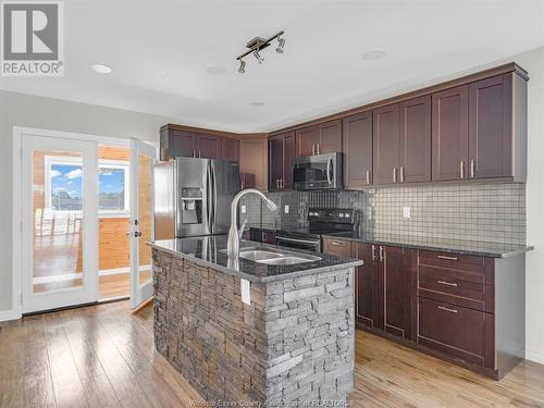 795 Stanley, Windsor, ON - Indoor Photo Showing Kitchen With Double Sink