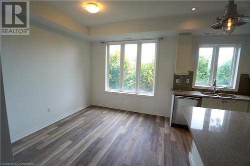 290 Barton Street W Unit# 21, Hamilton, ON - Indoor Photo Showing Kitchen With Double Sink