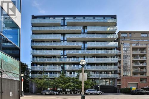 313 - 25 Stafford Street, Toronto, ON - Outdoor With Balcony With Facade