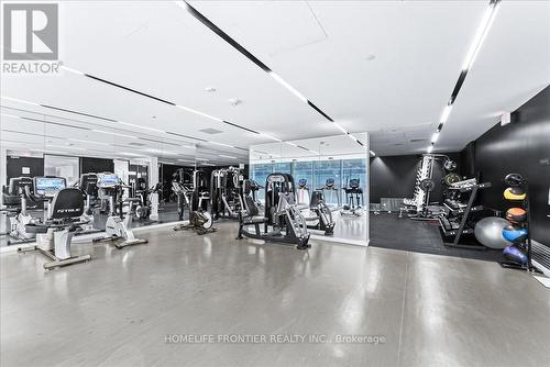 514 - 32 Trolley Crescent W, Toronto, ON - Indoor Photo Showing Gym Room