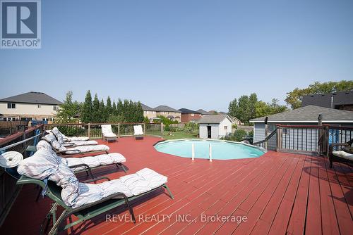 25 West Avenue, Hamilton, ON - Outdoor With Above Ground Pool With Exterior