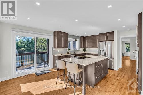 K - 4120 Riverside Drive, Ottawa, ON - Indoor Photo Showing Kitchen With Stainless Steel Kitchen With Upgraded Kitchen