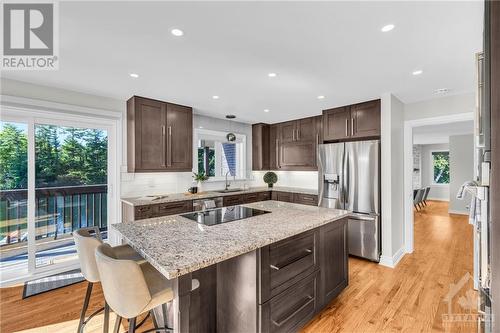 4120 Riverside Drive Unit#K, Ottawa, ON - Indoor Photo Showing Kitchen With Stainless Steel Kitchen With Double Sink With Upgraded Kitchen