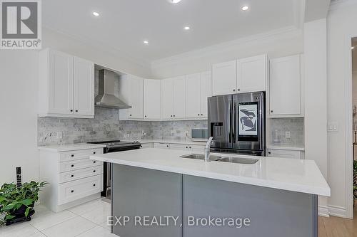 21 Ash Hill Avenue, Caledon, ON - Indoor Photo Showing Kitchen With Stainless Steel Kitchen With Double Sink With Upgraded Kitchen