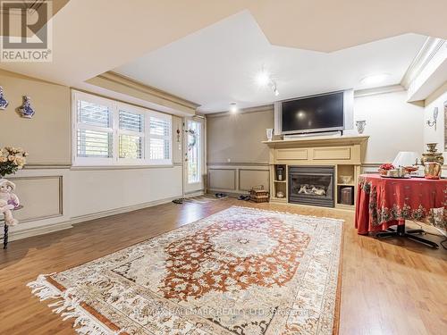 37 Red Cardinal Trail, Richmond Hill, ON - Indoor Photo Showing Living Room With Fireplace