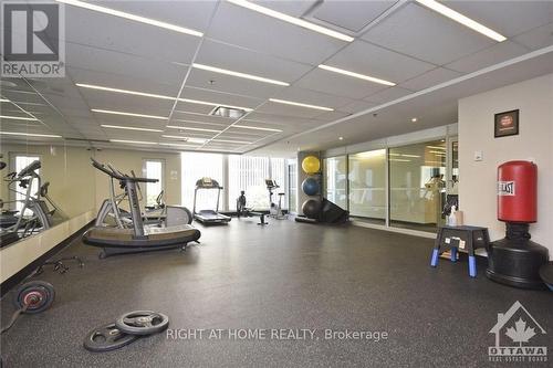 2303 - 179 Metcalfe Street, Ottawa, ON - Indoor Photo Showing Gym Room