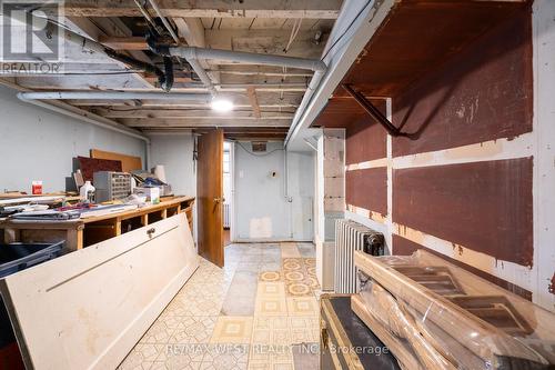 1098 Pape Avenue, Toronto, ON - Indoor Photo Showing Basement