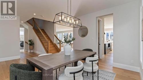 3495 Isleworth Road, London, ON - Indoor Photo Showing Dining Room