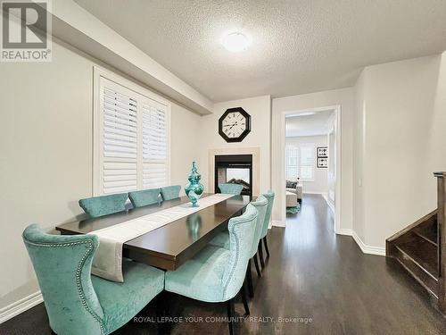 9464 Creditview Road, Brampton, ON - Indoor Photo Showing Dining Room With Fireplace