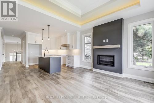 38A Neptune Drive, St. Catharines, ON - Indoor With Fireplace