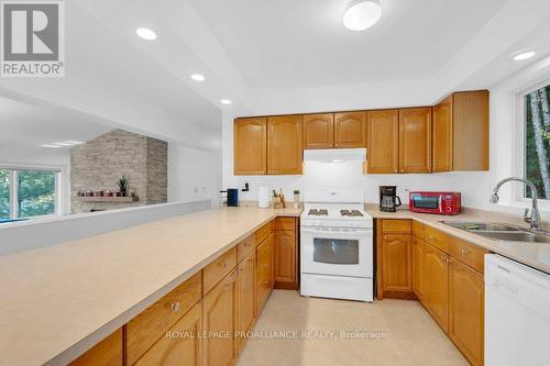 1018C Leisure Lane, North Frontenac, ON - Indoor Photo Showing Kitchen With Double Sink