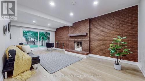 23 Quincy Crescent, Toronto, ON - Indoor With Fireplace