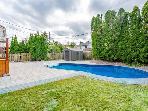 Backyard - 1935 Crois. Toscanini, Brossard, QC - Outdoor With In Ground Pool With Backyard