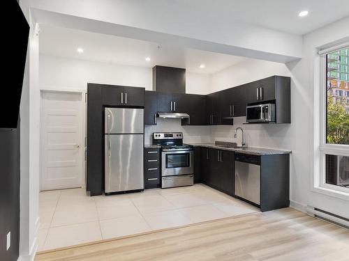 Kitchen - 107-3735 Av. Jean-Béraud, Laval (Chomedey), QC - Indoor Photo Showing Kitchen