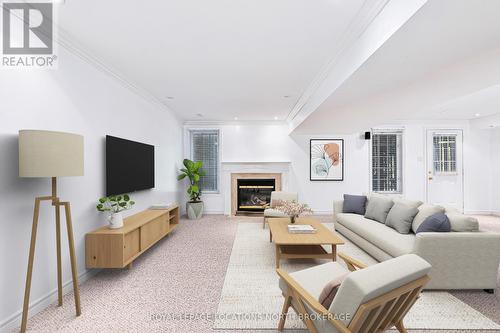 7 - 110 Napier Street, Blue Mountains, ON - Indoor Photo Showing Living Room With Fireplace