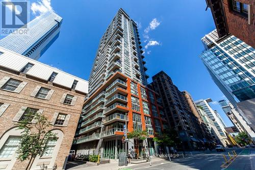 806 - 126 Simcoe Street, Toronto, ON - Outdoor With Facade