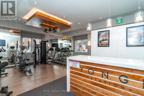 101 - 720 Yonge Street, Barrie, ON - Indoor Photo Showing Gym Room