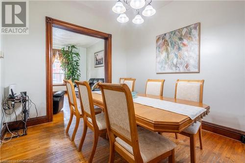 247 Park Street N, Hamilton, ON - Indoor Photo Showing Dining Room