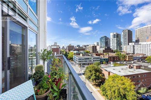 138 Somerset Street W Unit#912, Ottawa, ON - Outdoor With Balcony With View