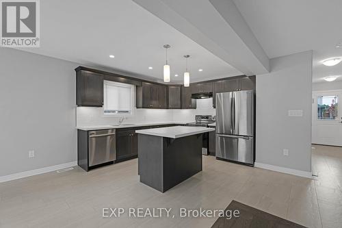 15 Laurent Avenue, Welland, ON - Indoor Photo Showing Kitchen With Stainless Steel Kitchen With Upgraded Kitchen