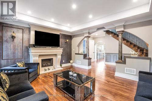 16252 11Th Concession Road, King, ON - Indoor Photo Showing Living Room With Fireplace