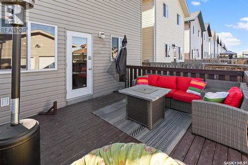 487 Blakeney Crescent, Saskatoon, SK - Outdoor With Deck Patio Veranda With Exterior