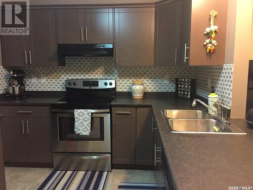 #1 1507 19Th Street W, Saskatoon, SK - Indoor Photo Showing Kitchen With Double Sink With Upgraded Kitchen