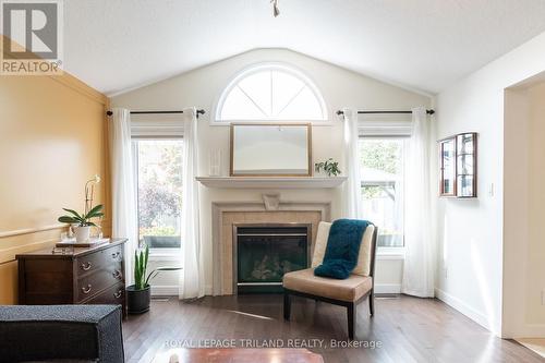 1361 Rosenberg Road, London, ON - Indoor Photo Showing Living Room With Fireplace