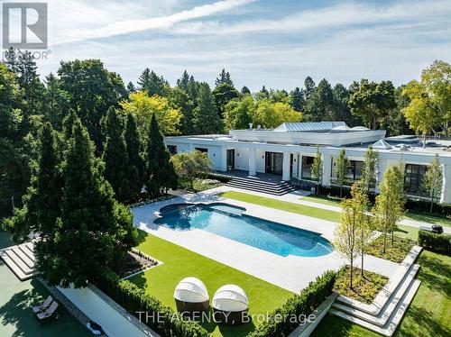 45 Park Lane Circle, Toronto, ON - Outdoor With In Ground Pool