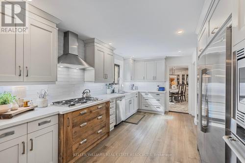 419 Drinkwater Drive, Orillia, ON - Indoor Photo Showing Kitchen With Upgraded Kitchen