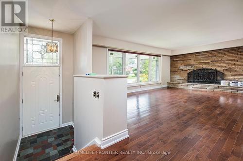 541 Rouge Hills Drive, Toronto, ON - Indoor Photo Showing Living Room With Fireplace