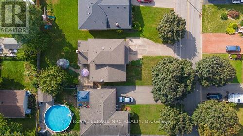 48 Prince Charles Drive, St. Catharines, ON - Outdoor With Above Ground Pool With View